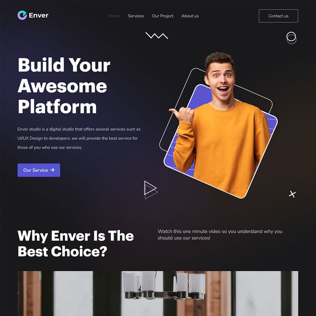 Enver - Responsive HTML Template