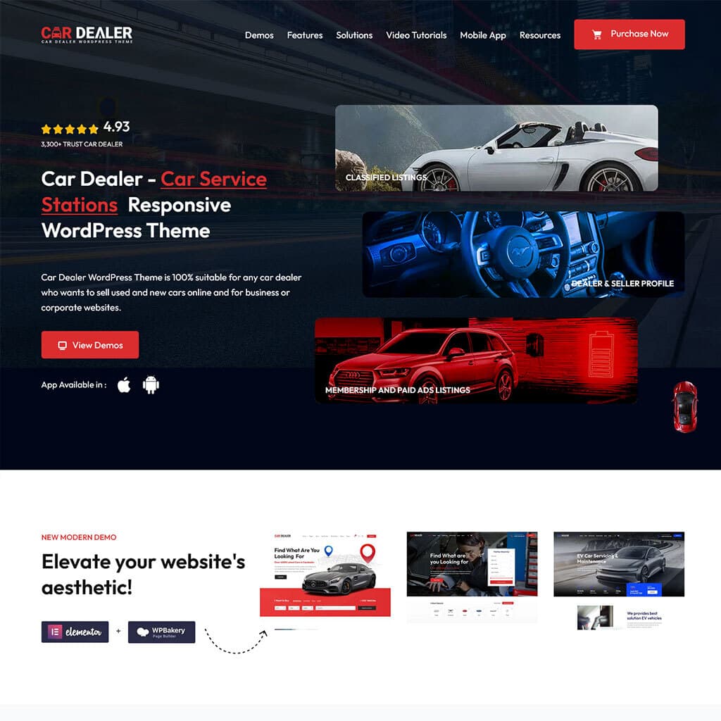 Car Dealer - Automotive Responsive WordPress Theme